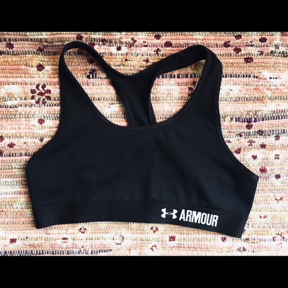 Under Armour Other - Under Armour Black Sports Bra With Logo